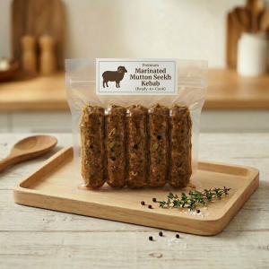 Marinated Mutton Seekh Kebab